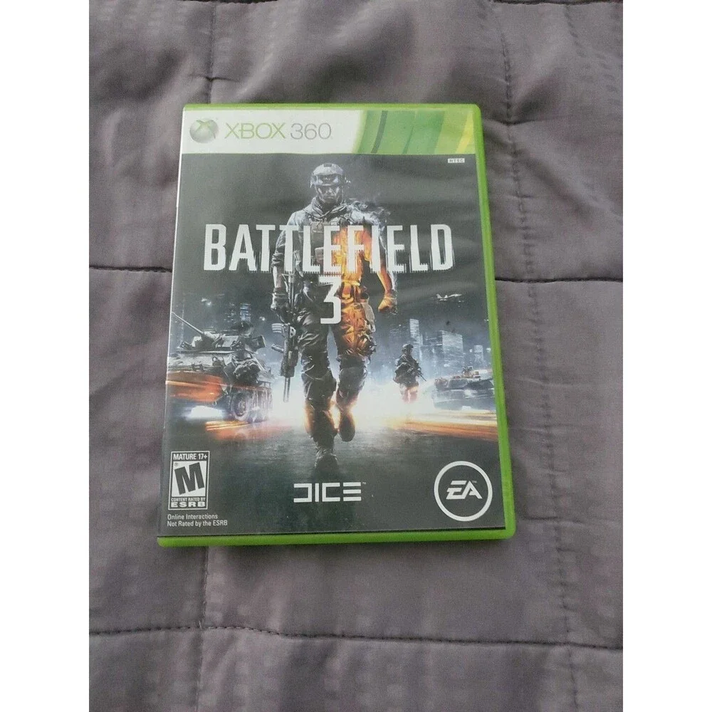 Battlefield 3 (Microsoft Xbox 360, 2011) Complete In Box